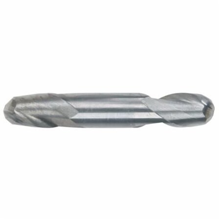 Morse End Mill, Ball Nose Center Cutting Double End Stub Length, Series 5948G, 516 Diameter Cutter, 21 90607